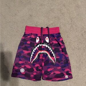 Kids Camouflage Shark Shorts